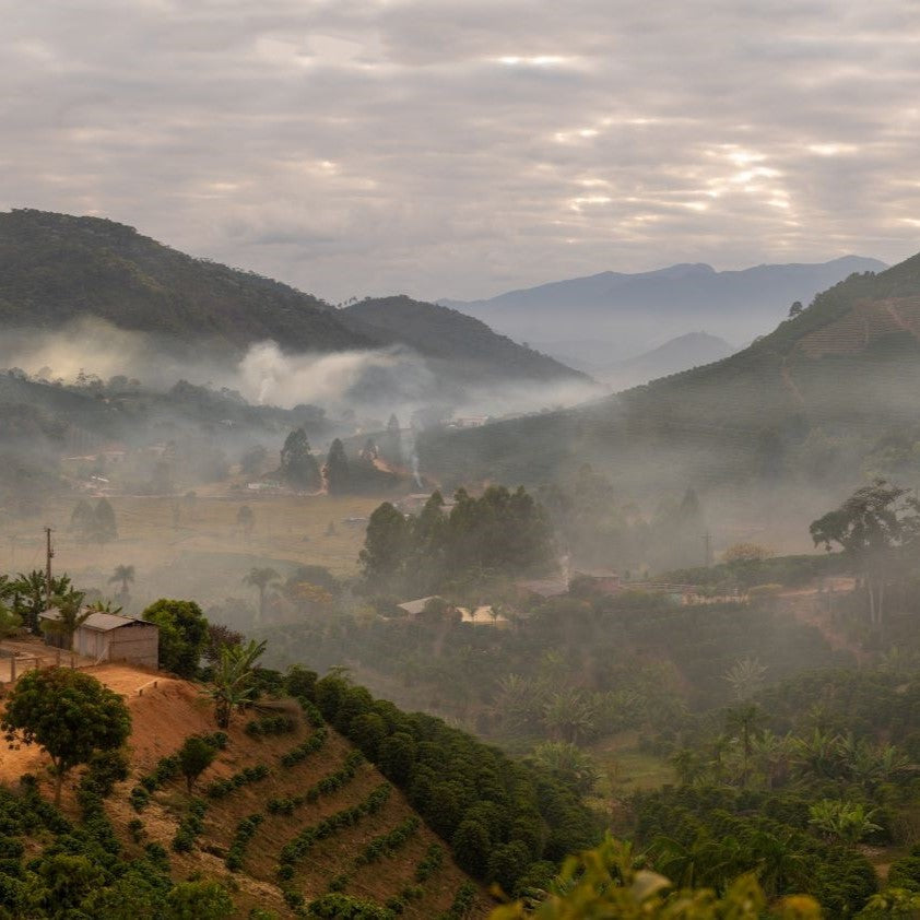 La région de Caparao, Brésil