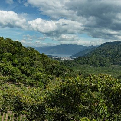 La région d'Atitlan, Guatemala