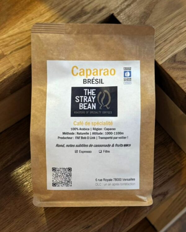 Sachet de café de spécialité Brésil Caparao